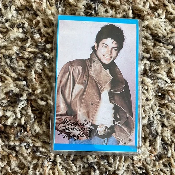 1985 Vintage Michael Jackson Un-Used Address Book - Picture 3 of 4